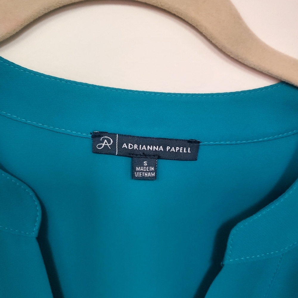 ADRIANNA PAPELL blouse size S - Picture 2 of 4